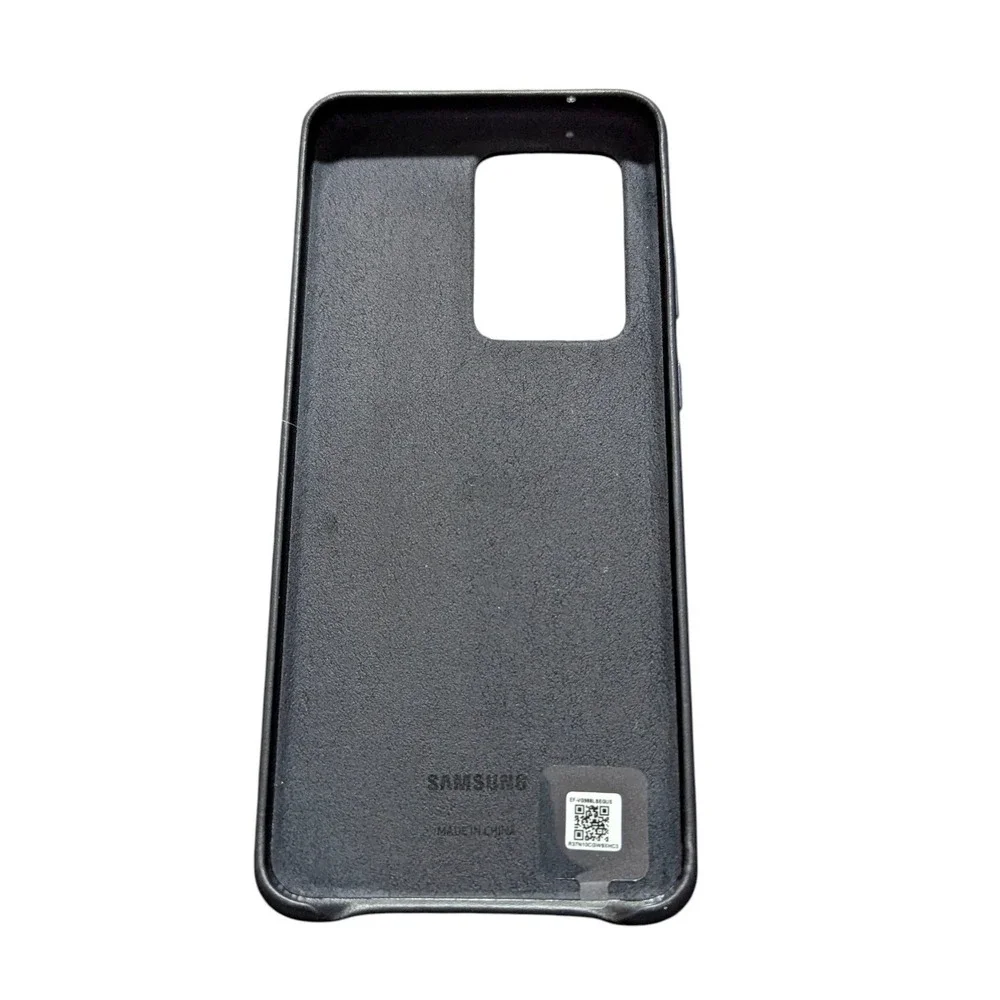 Mm9U Samsung Leather Case‎ for Samsung Galaxy S20 Ultra 5G - Black